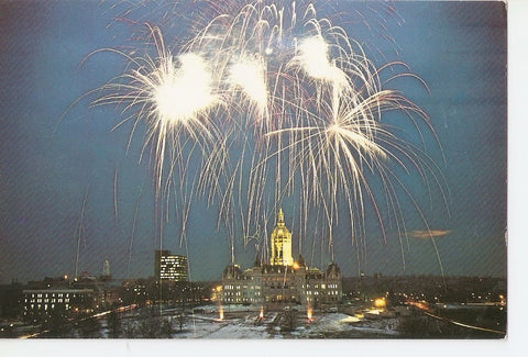 Postal 030912 : Fireworks Over the Capitol