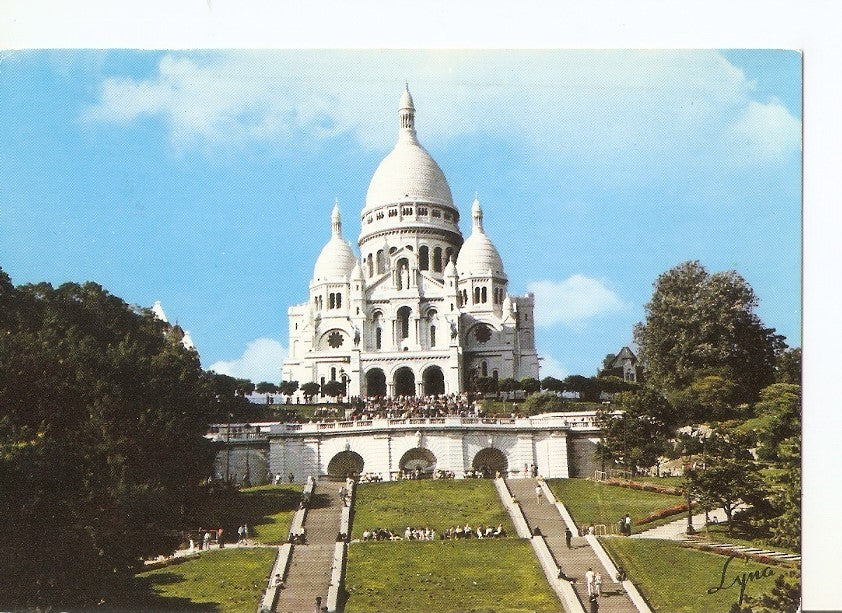 Postal 030917 : Paris La Basilique du Sacre-Coeur de Montmartre