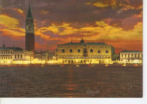 Postal 030955 : Venezia Tramonto sul Bacino di S. Marco