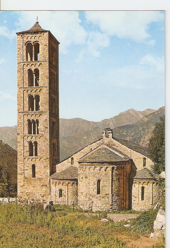 Postal 030957 : Pirineos de Lerida. Alto Ribagorza. El Valle de Bohi. San Clemente de Tahull (Siglo XII)