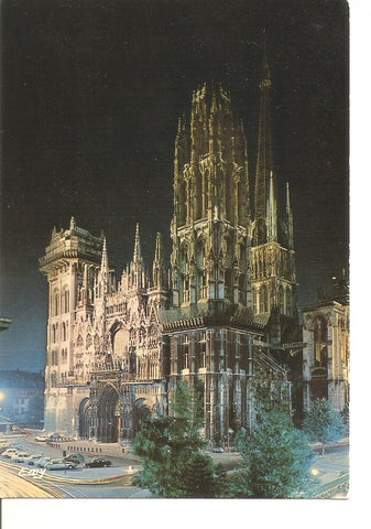 Postal 030965 : Rouen (Seine-Maritime). La Cathedrale (XI au XVI s.)