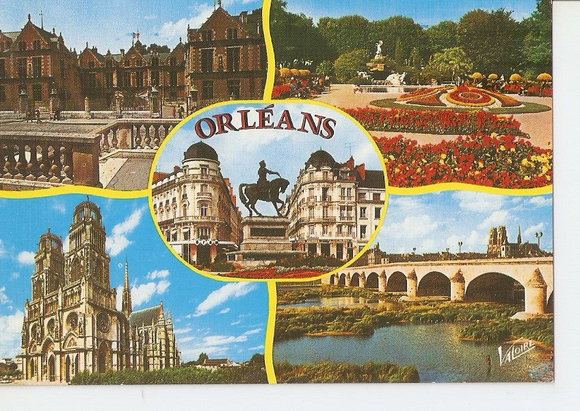 Postal 030975 : Les Merveilles du Val de Loire Orleans (Loiret)