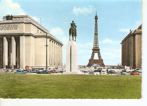 Postal 030544 : Paris Palais de Chaillot  et la Tour Eiffel