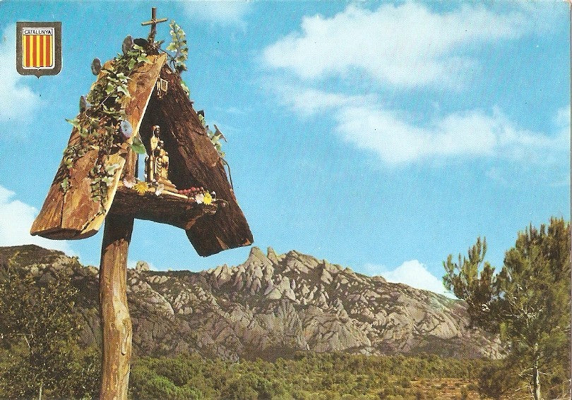 Postal 030551 : Catalunya tipica La Moreneta i Montserrat