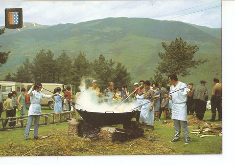 Postal 030999 : Ribes de Freser Pirineu Catala Aplec de Sant Antoni