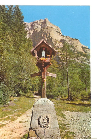 Postal 031015 : Parque Nacional de Ordesa. Bifurcacion Soaso - Cotatuero. Buen estado general
