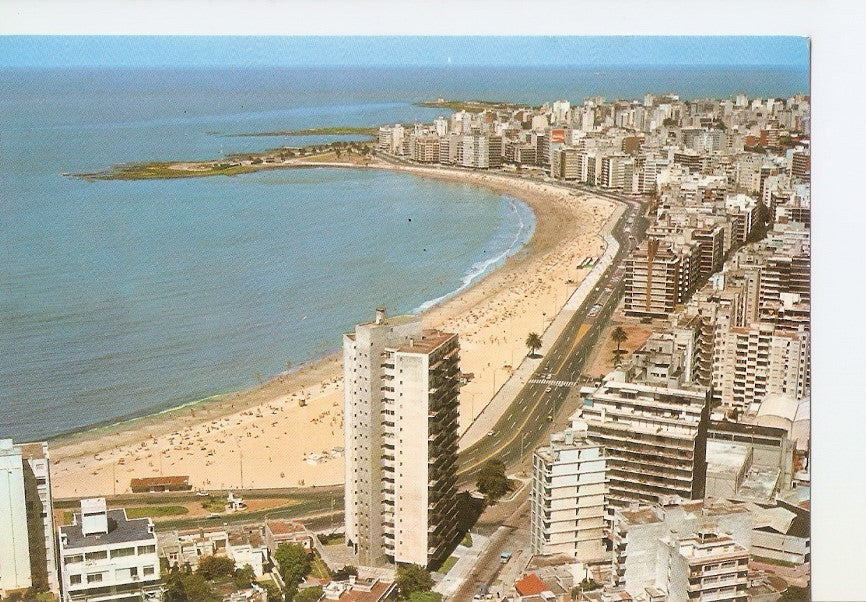 Postal 031034 : Montevideo (Uruguay). Playa Pocitos 