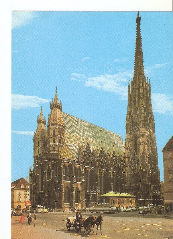 Postal 031049 : Vienna - cathedrale de st. Etienne