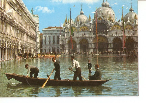 Postal 031056 : Venezia Exceptional high tide on S. Mark Aquare