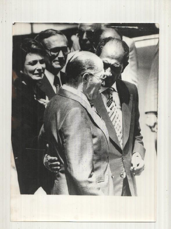 Foto Prensa numero 135: Anvar Sadat presidente egipcio
