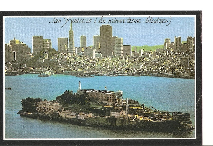 Postal 031076 : San Francisco (en primer term Alcatraz)
