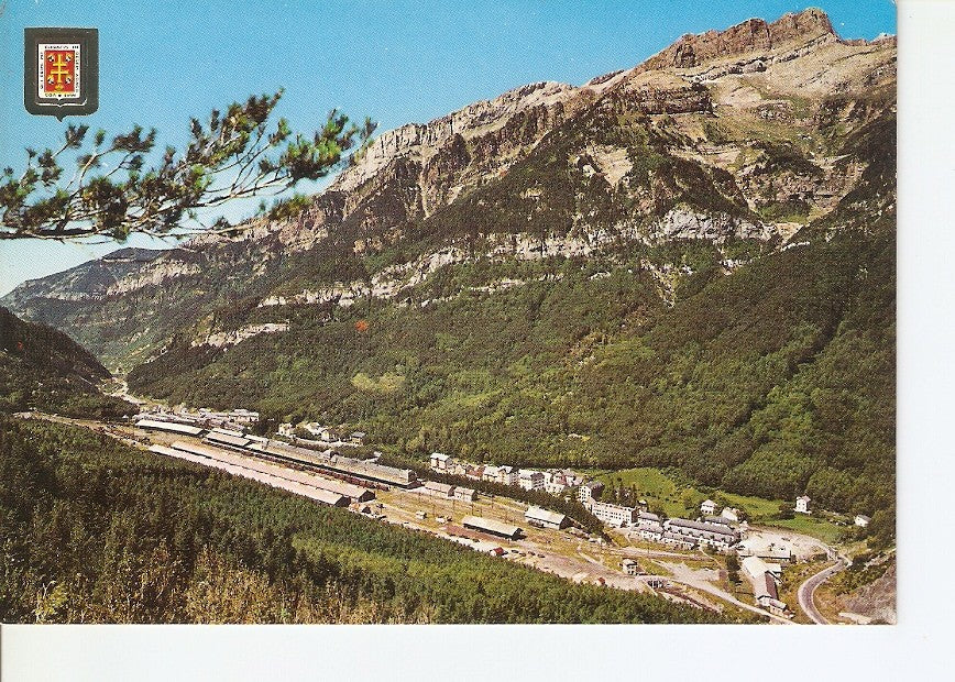 Postal 031093 : Pirineo Aragones (Huesca). Canfranc. Estacion