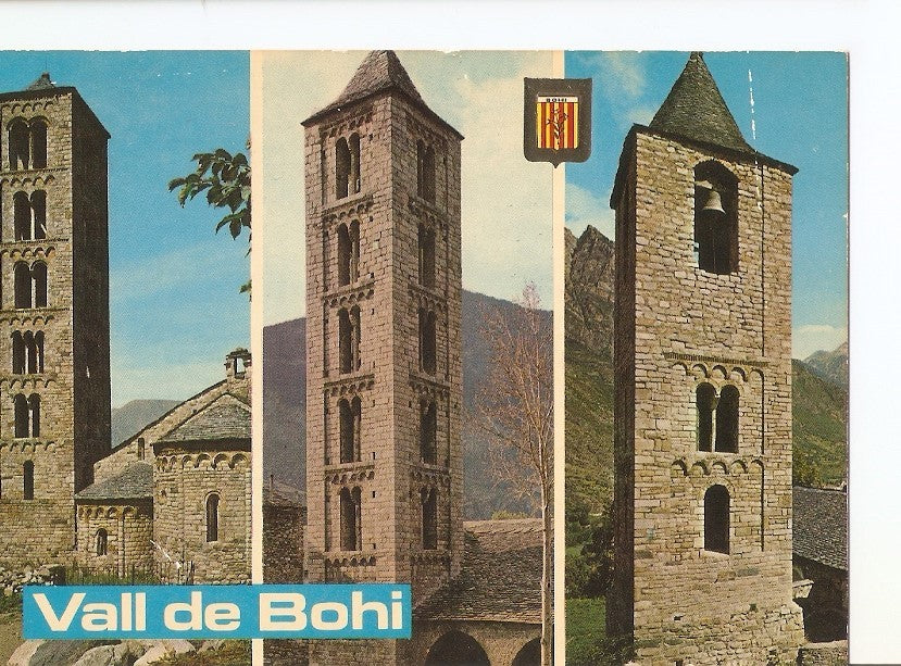 Postal 031115 : Pirineu Catala (Lleida). Vall de Bohi. Bonics paisatges del Vall de Bohi St. Climent de Tahull