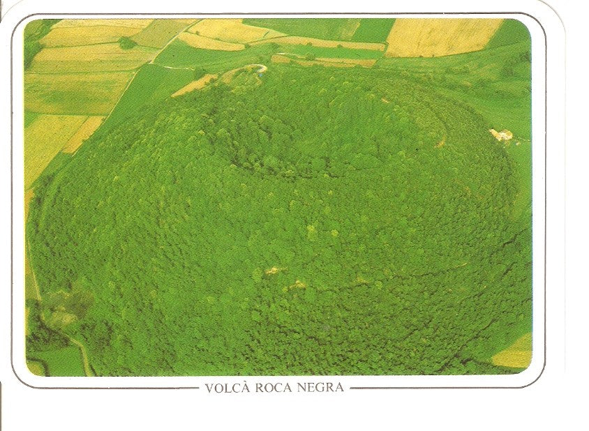 Postal 031140 : Parc Natural - Zona volcanica de la Garrotxa Volcan Roca Negra