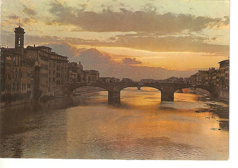 Postal 031143 : Firenze the sunset on Arno