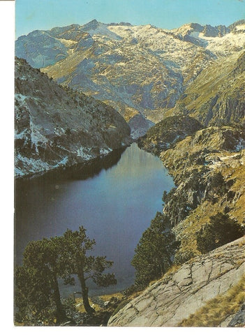 Postal 031152 : Valle de Bohi-Estany negre al fondo Comolo Formo y los Bessiberri