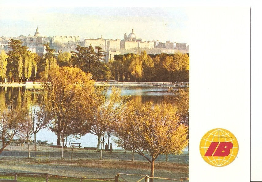 Postal 031165 : Madrid en Otoño (España). Iberia