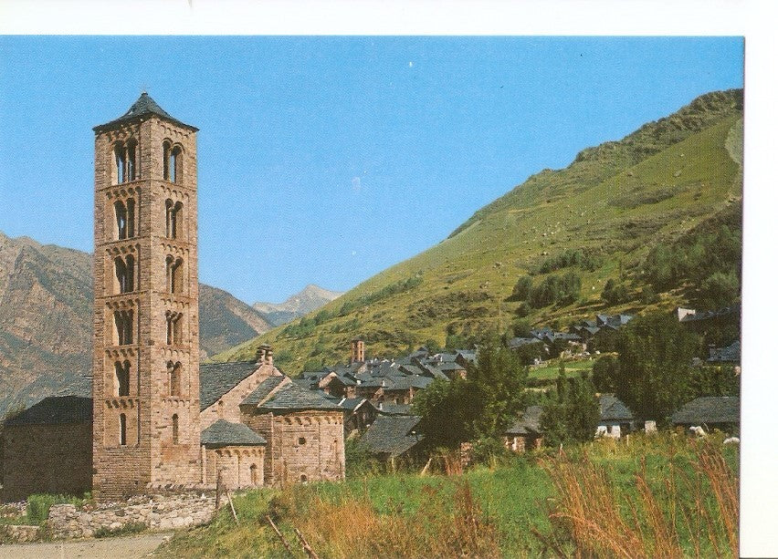 Postal 031171 : Pirineos Centrales San Climent de Tahull Iglesia Romanica del Siglo XI
