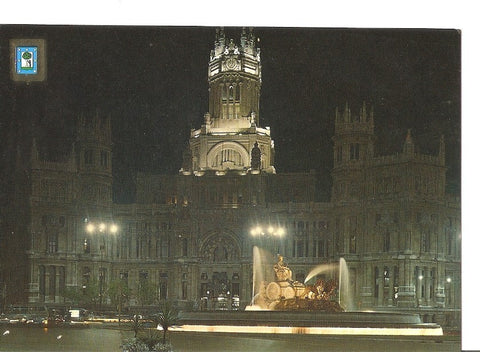 Postal 031195 : Madrid. La Cibeles y Palacio de Comunicaciones