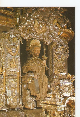Postal 031208 : Santiago de Compostela. Catedral. Imagen del Apostol