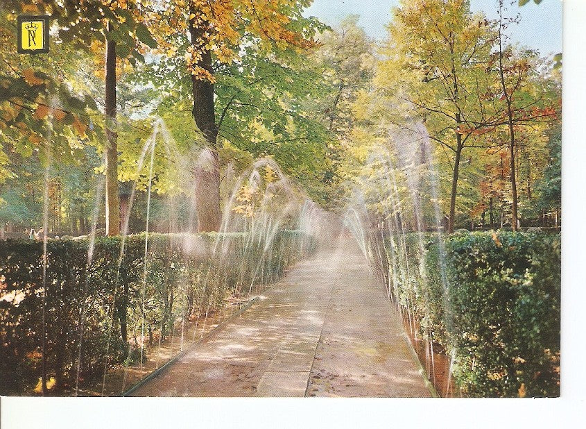 Postal 031209 : Aranjuez. Jardin de la Isla. Paseo de los Surtidores
