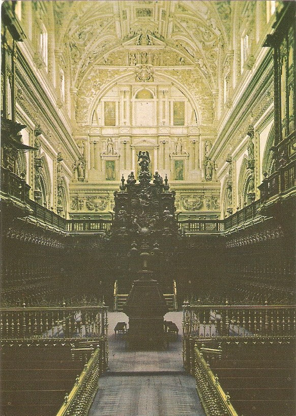 Postal 031210 : Cordoba. Mezquita Catedral. Boveda y Silleria del Coro