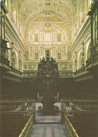 Postal 031210 : Cordoba. Mezquita Catedral. Boveda y Silleria del Coro