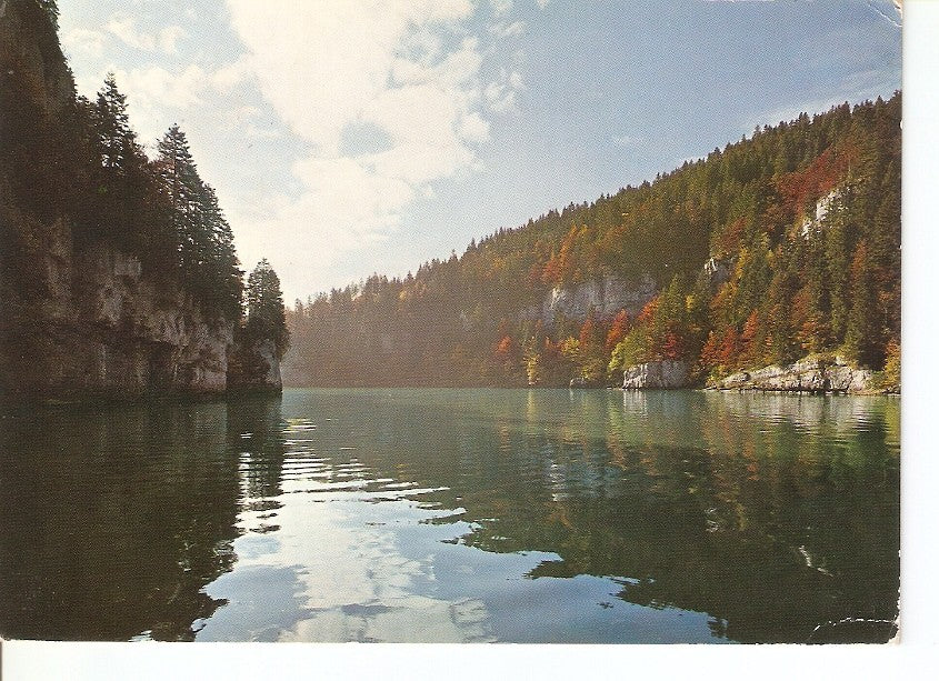 Postal 030664 : Lumieres et couleurs sur le Doubs. Bassin de la Vierge