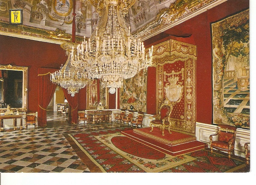Postal 030703 : La Granja de San Ildefonso (Segovia). Salon del Trono