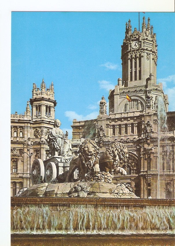 Postal 031243 : Madrid. La Cibeles y Palacio de Comunicaciones