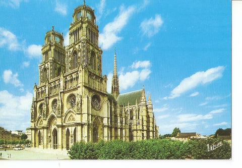 Postal 031247 : Orleans (Loiret). La cathedrale Sainte-Croix