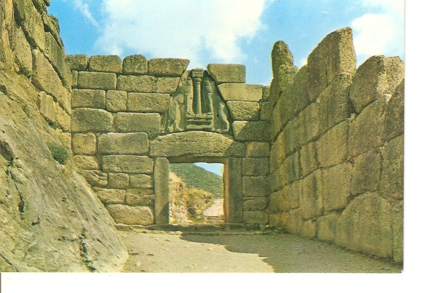 Postal 031254 : Mycenae - Lions Gate