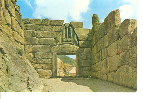 Postal 031254 : Mycenae - Lions Gate