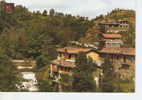 Postal 031260 : Rupit (Barcelona). Vista parcial Cascada Riu Hostal