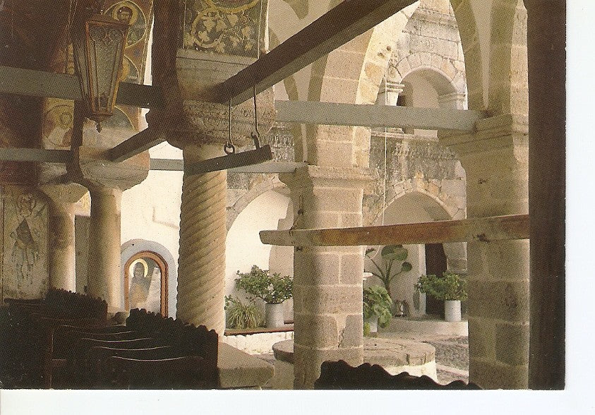 Postal 031281 : The Monastery of St. John the theologian Patmos Greece