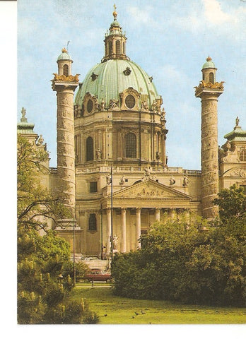 Postal 031284 : Vienna - st. Charles church