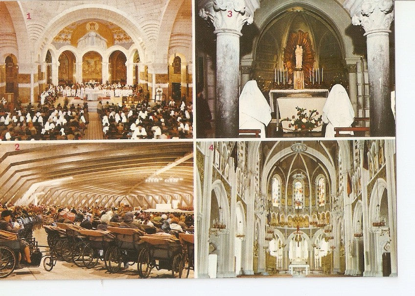 Postal 031289 : Souvenir de Lourdes