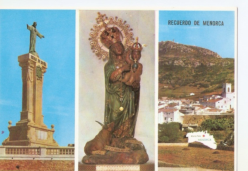 Postal 031291 : Virgen del Monte Toro Patrona de Menorca