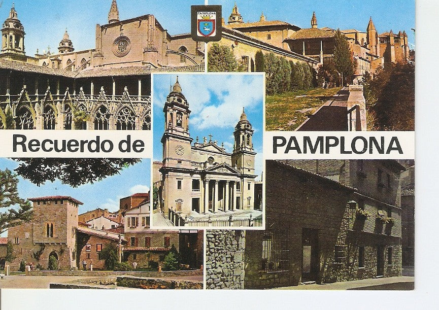 Postal 031293 : Pamplona. Diversos aspectos