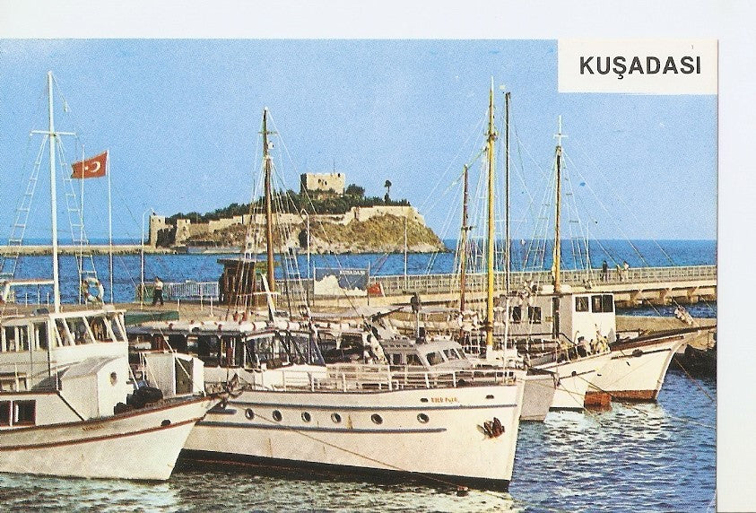 Postal 031294 : Kusadasi-izmir Guvercinada ve iskele