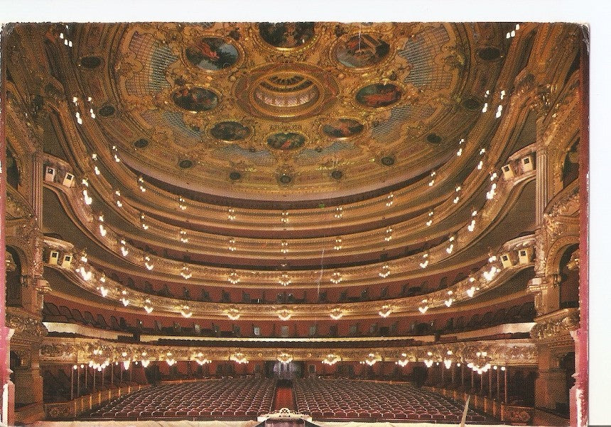Postal 031303 : Barcelona. Gran Teatro del Liceo