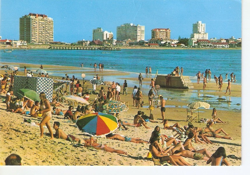 Postal 031322 : Punta del Este (Uruguay). Playa l Marangatu