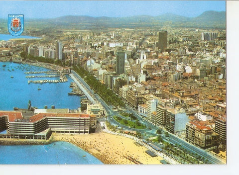 Postal 031327 : Alicante. Vista parcial aerea