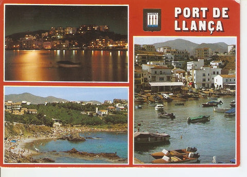 Postal 031328 : Port de Llança (Costa Brava). Diversos Aspectos