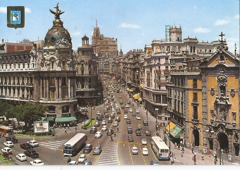 Postal 031345 : Madrid. El Fenix y Avenida Jose Antonio