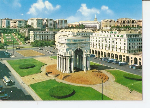 Postal 031353 : Genova. Place de la Victorie - Monument aux Tombes dans la Guerre