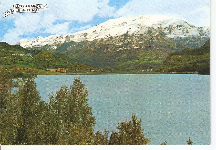 Postal 031354 : Alto Aragon Valle de Tena. Embalse