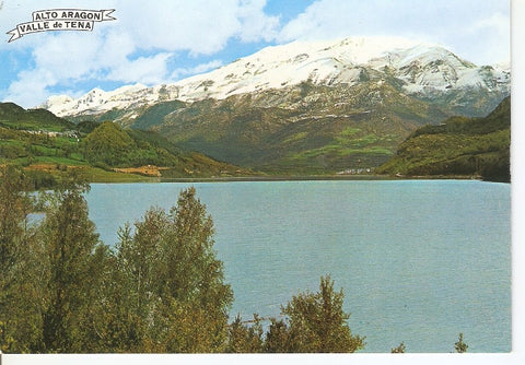 Postal 031354 : Alto Aragon Valle de Tena. Embalse