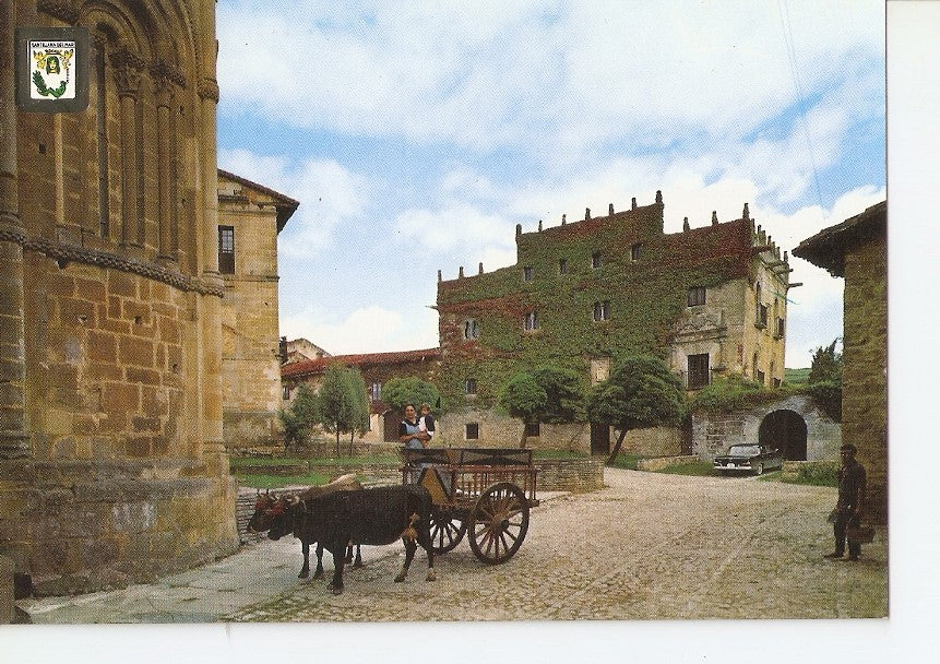 Postal 031359 : Santillana del Mar. Casa de Velarde hoy Señores de Guerra