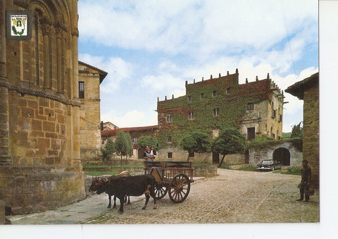 Postal 031359 : Santillana del Mar. Casa de Velarde hoy Señores de Guerra